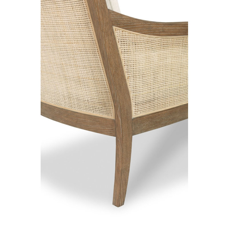 Kiawah Lounge Chair, Vintage, Whitewash