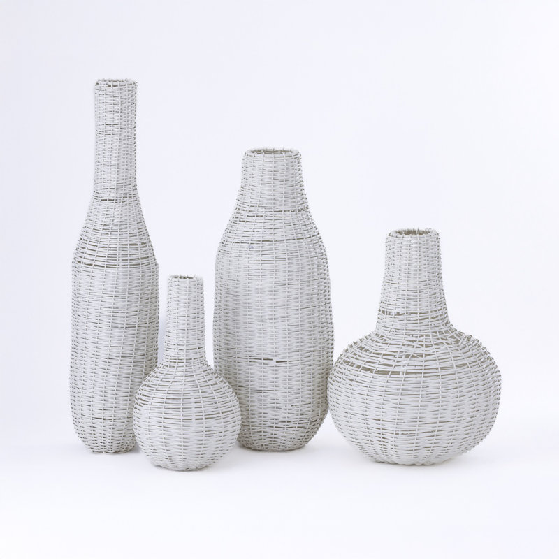 Vase en fer, Blanc