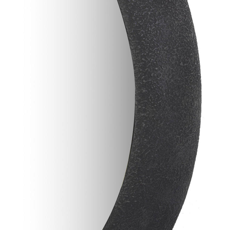 Grazia Round Iron Mirror