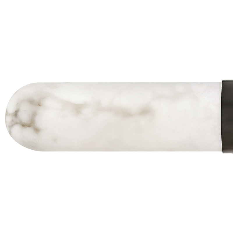 Éclairage pour coiffeuse Julie, Oxyde noir