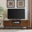 Meuble télé avec rangement Mid-Century