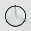 Akay Glass Top End Table-70211110-70211111