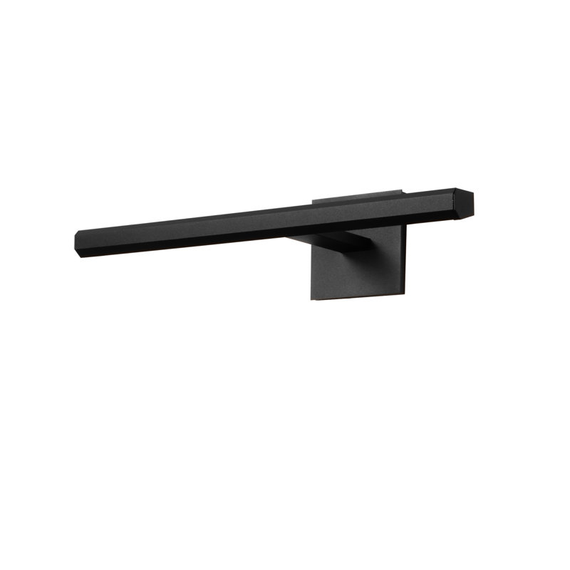 Applique murale à DEL murale ArtLight, Thermolaqué or, H 4,5 po x l 18 po x P 9,25 po, 2700 K