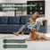 Tomario 8- Piece Upholstered L-Shaped Modular Sectional With Storage Ottoman