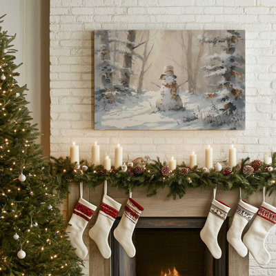 Frosty Morning, reproduction d'art sur toile