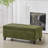 Versatile Storage Ottoman Boucle & Birch Mid-century Style Living Room Accent