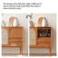 Buffet moderne en osier simple et moderne