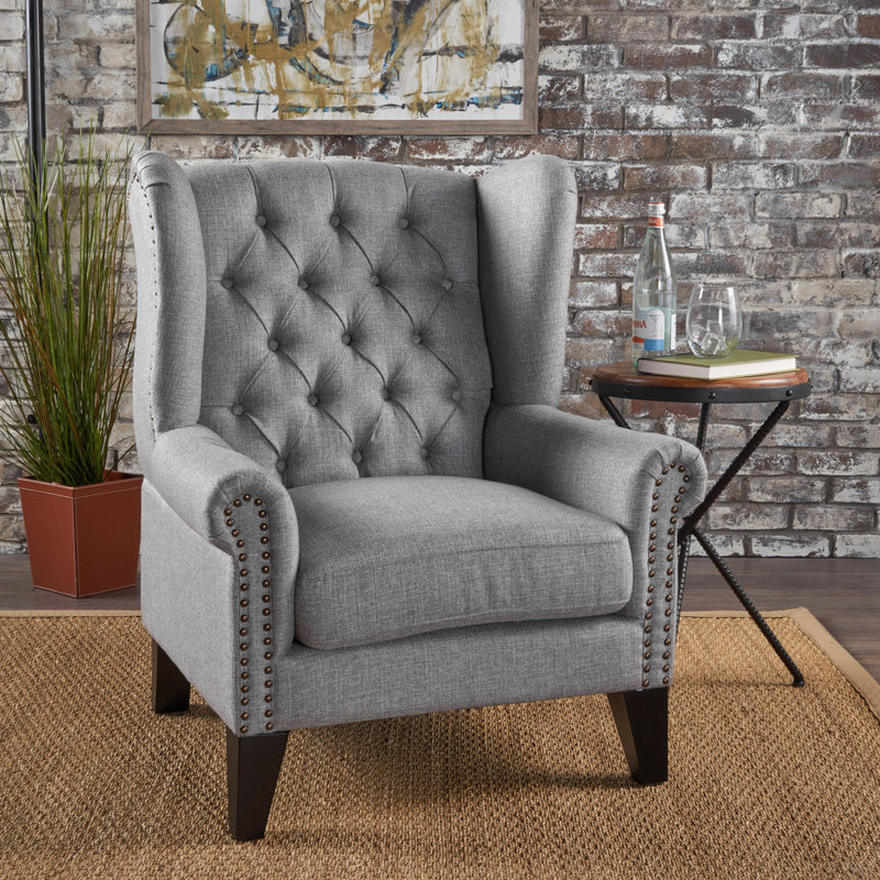 ACCENT CHAIR, Gray