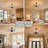 5-head Flower-shaped Crystal Ceiling Lamp