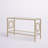 Taoran 47'' Glass Top Console Table