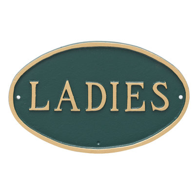 Weather Resistant Metal Garden Plaque