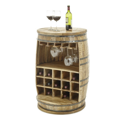 Fiasko 58cm Solid Wood Home Bar