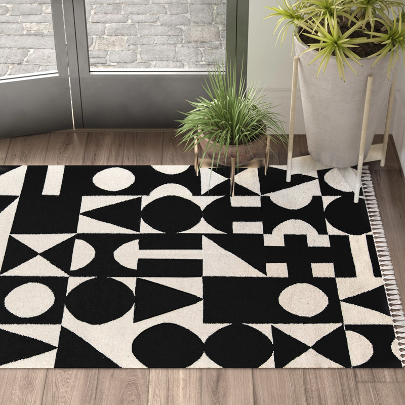 Tapis en laine Roshni, Rectangle 5 pi x 7 pi 6 po