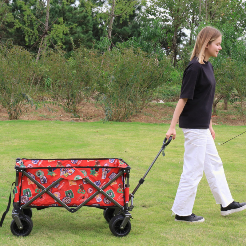 Chariot de jardin utilitaire pliable couleur pliable
