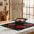 Karinear 4 Burner Electric Stove Top 23" Electric Cooktop Built-in 220-240v 6000W 9 Level hot plate