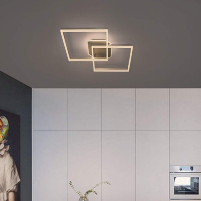 Ivy Bronx 3-Light 91cm LED Integrated Semi Flush Mount