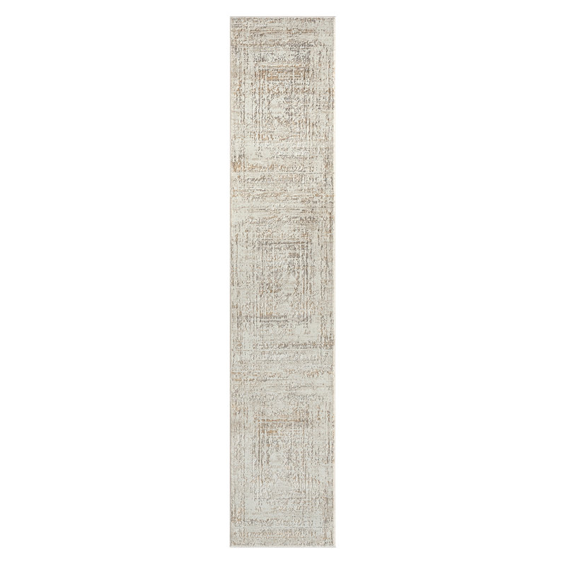 Abstract Rug, Runner 2' x 10'