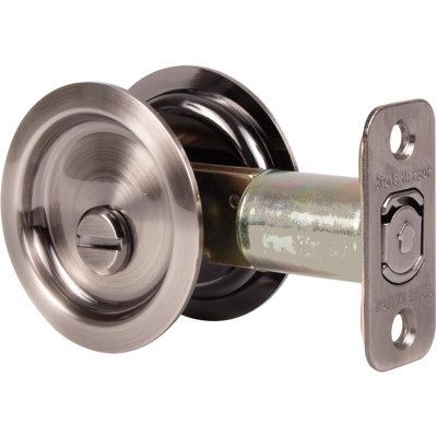 Round Pocket Door Lock