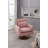 360-Degree Swivel Accent Chair with a Pillow-2068247683