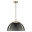 Luminaire suspendu unique en forme de dôme à 3 lumières Architha-161876545-161876546