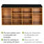Polyester Upholstered Storage Bench