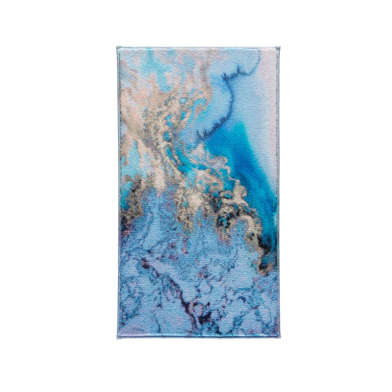 Tapis pour salle de bain Lela, H 0,39 po x l 22,44 po x L 39,37 po