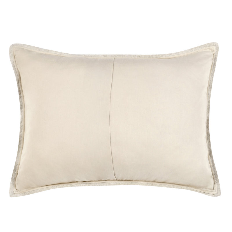 Talia Linen Pillow Sham, Beige, Queen