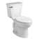 American Standard Cadet 1.28 Gallons GPF Round Comfort Height Floor Mounted Kit (Seat Not Included)