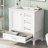Gabija 30'' Single Bathroom Vanity with Solid Wood Top-869209941