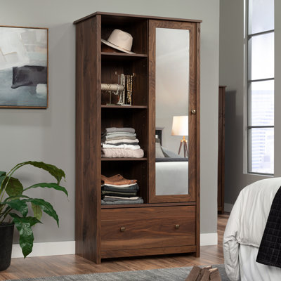 Fravel Wardrobe Cabinet In Sindoori Mango by Millwood Pines
