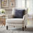Darling Geometric Feather Reversible Throw Pillow-88972933