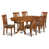 7 Pieces: 1 Table, 6 Chairs selected