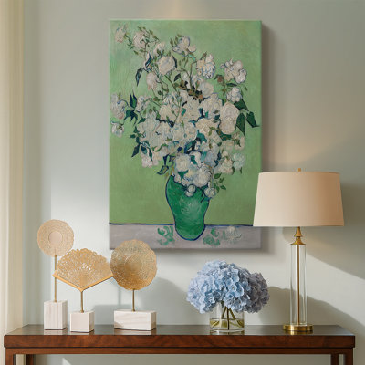 Roses -Gallery Wrapped Canvas by Vincent van Gogh