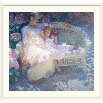 «Expecting» par John Asaro, reproduction d'art