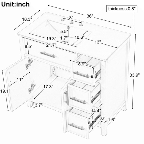 Dimensions du produit