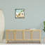 "Tropical Beach Palm Trees Grain", art mural sur toile flottante par Devon Davis-1707211467-1707211464