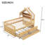Lit simple avec couchette et tissu, naturel-1583278220-1583278223