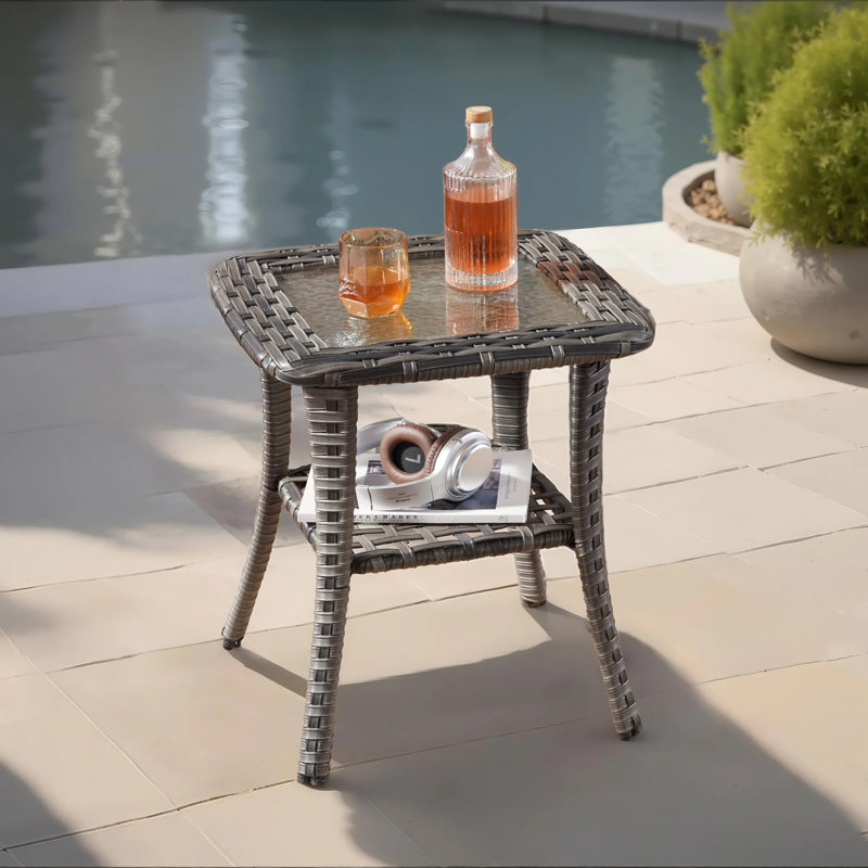 Table d'appoint Ouodoor, Gris