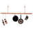 Handcrafted Offset Hook Ceiling Bar-9833809-9833820