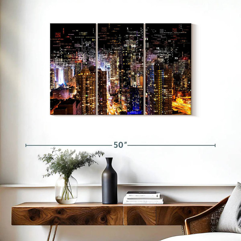 Sebbie Times Square, 24" H x 38" W