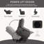 Fauteuil inclinable électrique avec massage par vibration et fonction de chauffage-1228348669