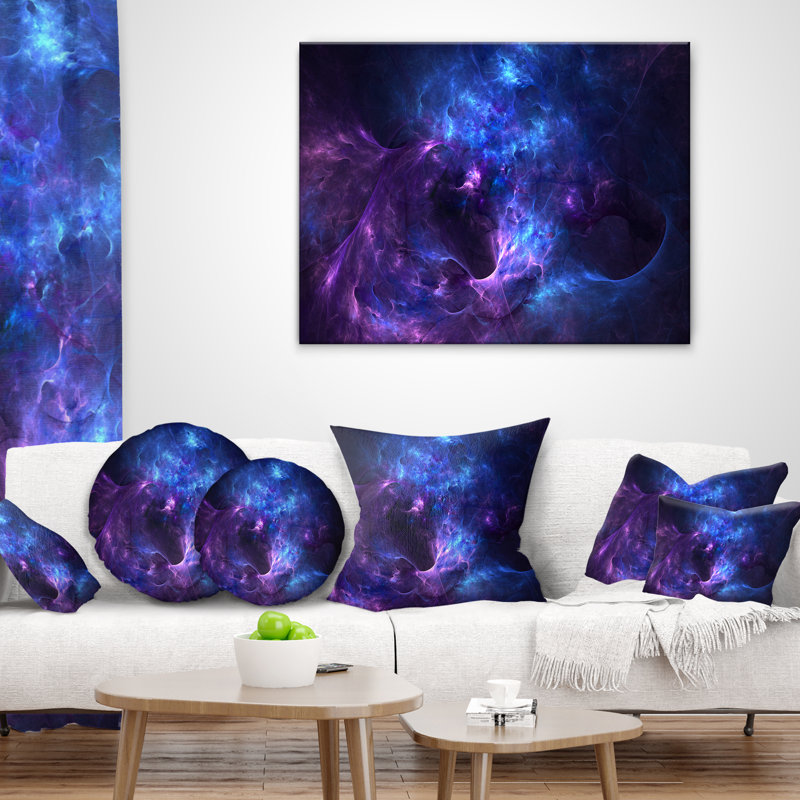 New Galaxy avec coussin Nebel, 18 po x 18 po, Coussin décoratif