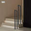 Rampe décorative en U pour escalier en métal