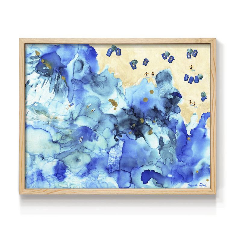 Fenlo -Framed Print - Restickable, 8" H x 10" W, Natural
