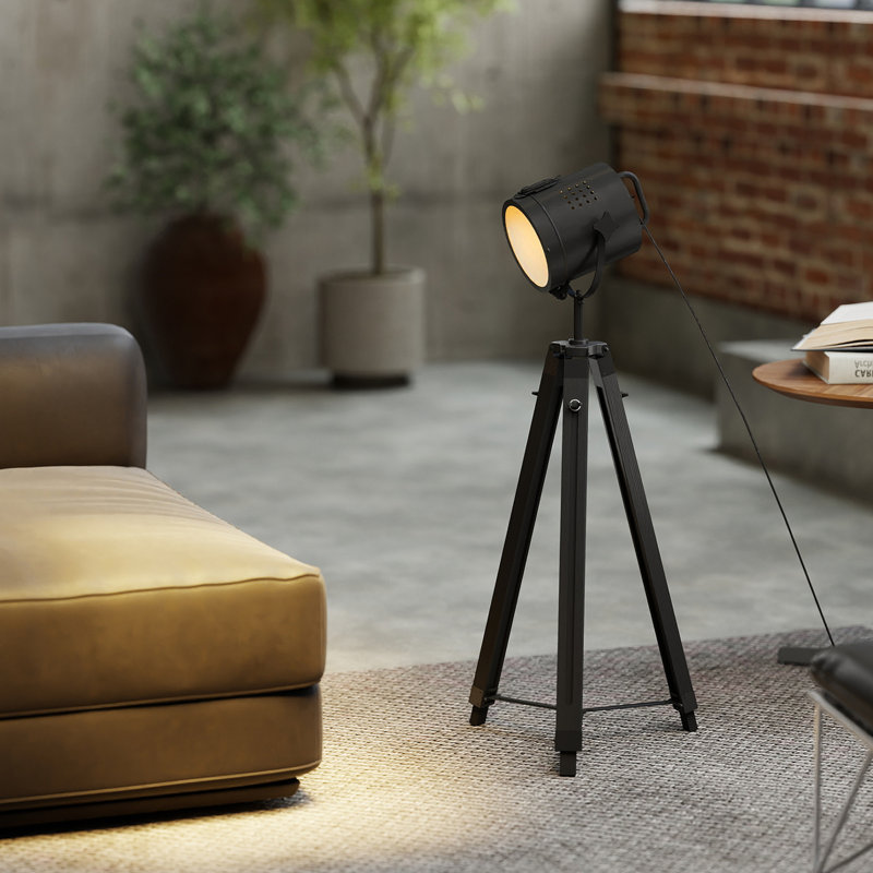 140cm Painted Tripod Floor Lamp