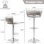 Christal Height Adjustable Swivel Bar Stool-1574298158-1574298133