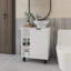 Lavabo pour salle de bain Stites, blanc-1323986263