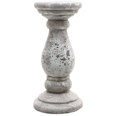 Wood Tabletop Candlestick