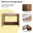 24" Single Sink Wall Mounted Bathroom Vanity,Floating Vanity With 2 Doors and White Resin Top