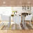 Batasi 4 - Person Four Leg Base Dining Set